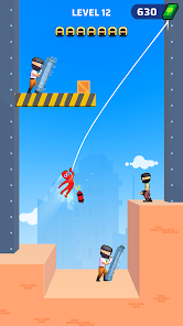 Web Master: Stickman Superhero screenshot 1
